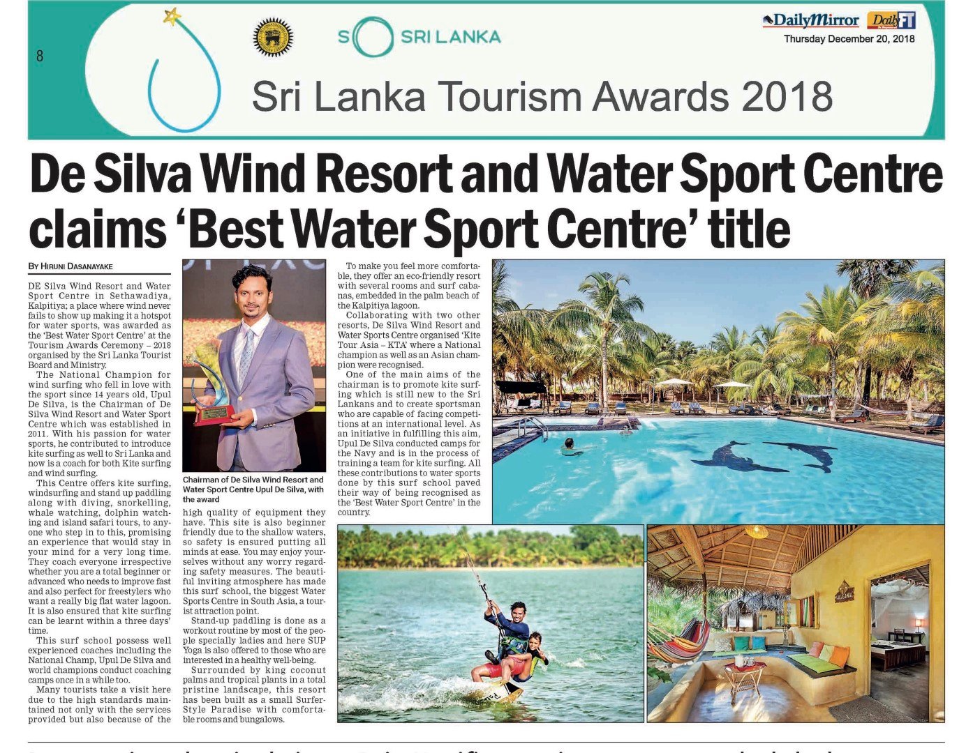 Local press features
